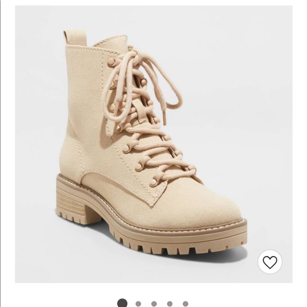 Parker Lace-Up Combat Boots - Universal Thread